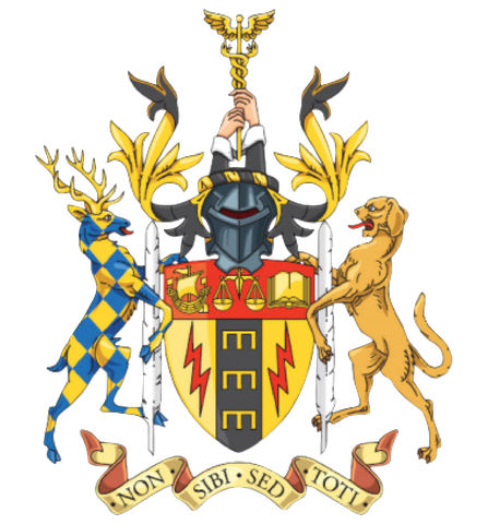 The IAM coat of arms